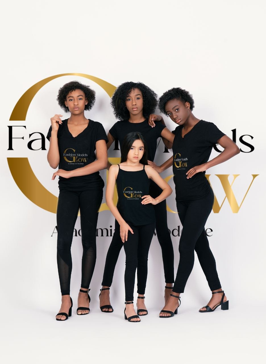 Modelo con abrigo de piel